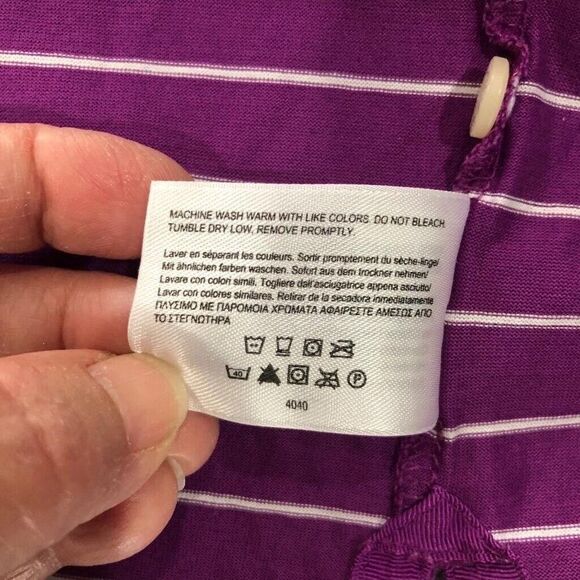 Brooks Brothers St Andrews Links Men's XL Striped Golf Polo Shirt Cotton - Picture 6 of 8